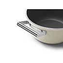 Smeg - Keramisk Gryta 24 cm Non-Stick, Creme
