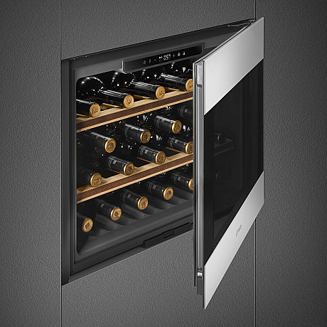 Smeg - CVI320XE1 - LED belysning med UV skyddad dörr