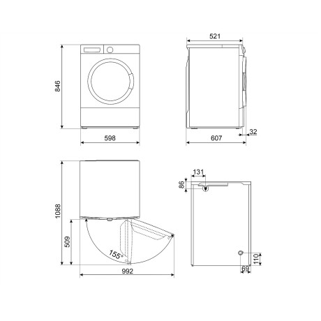 SMEG - DNP83SLIN SMEG - DNP83SLIN