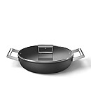 Smeg - Keramisk Traktörpanna 28 cm Non-Stick, Svart