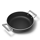 Smeg - Keramisk Traktörpanna 28 cm Non-Stick, Svart