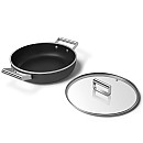 Smeg - Keramisk Traktörpanna 28 cm Non-Stick, Svart