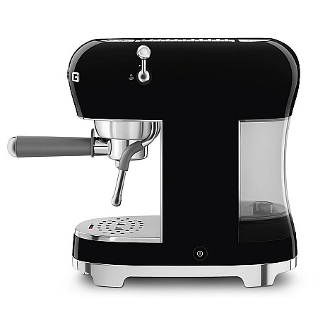 Smeg - Espresso & Mjölk - Svart med 50's Style Smeg - Espresso & Mjölk - Svart med 50's Style