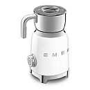 Smeg - Espresso & Mjölk - vit med 50's Style
