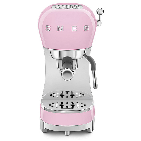 Smeg - Espresso & Mjölk - Rosa med 50's Style Smeg - Espresso & Mjölk - Rosa med 50's Style