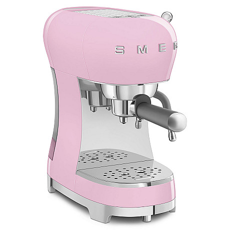 Smeg - Espresso & Mjölk - Rosa med 50's Style Smeg - Espresso & Mjölk - Rosa med 50's Style
