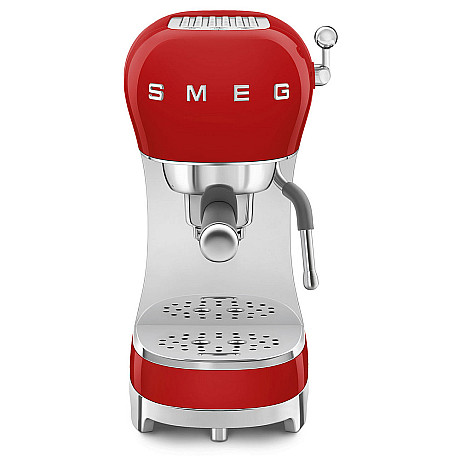 Smeg - Espresso & Mjölk - Röd med 50's Style Smeg - Espresso & Mjölk - Röd med 50's Style