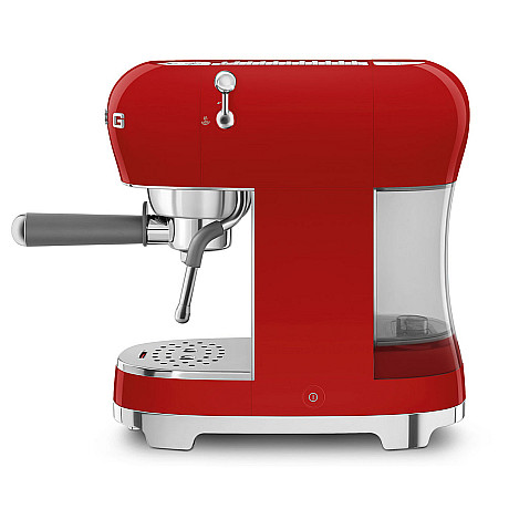 Smeg - Espresso & Mjölk - Röd med 50's Style Smeg - Espresso & Mjölk - Röd med 50's Style