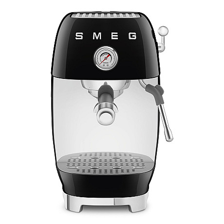 Smeg - ECF03BLEU - Manuell espresso & Cold Brew, Svart