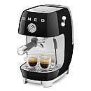 Smeg - ECF03BLEU - Manuell espresso & Cold Brew, Svart