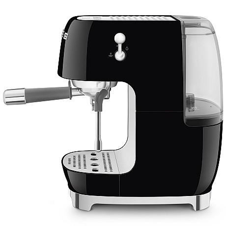 Smeg - ECF03BLEU - Manuell espresso & Cold Brew, Svart