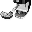 Smeg - ECF03BLEU - Manuell espresso & Cold Brew, Svart