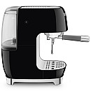 Smeg - ECF03BLEU - Manuell espresso & Cold Brew, Svart