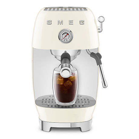 Smeg - ECF03CREU - Manuell espresso & Cold Brew, Creme
