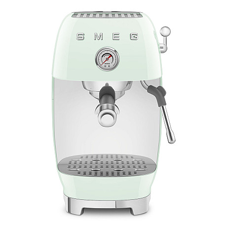 Smeg - ECF03PGEU - Manuell espresso & Cold Brew, Pastellgrön