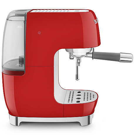 Smeg - ECF03RDEU - Manuell espresso & Cold Brew, Röd