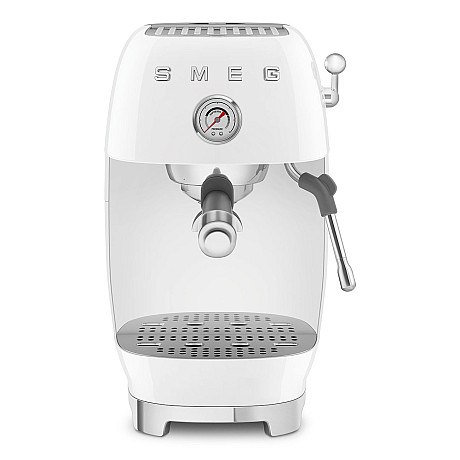 Smeg - ECF03WHEU - Manuell espresso & Cold Brew, Vit