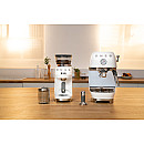 Smeg - ECF03WHEU - Manuell espresso & Cold Brew, Vit