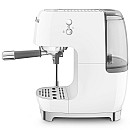 Smeg - ECF03WHEU - Manuell espresso & Cold Brew, Vit