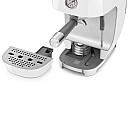 Smeg - ECF03WHEU - Manuell espresso & Cold Brew, Vit