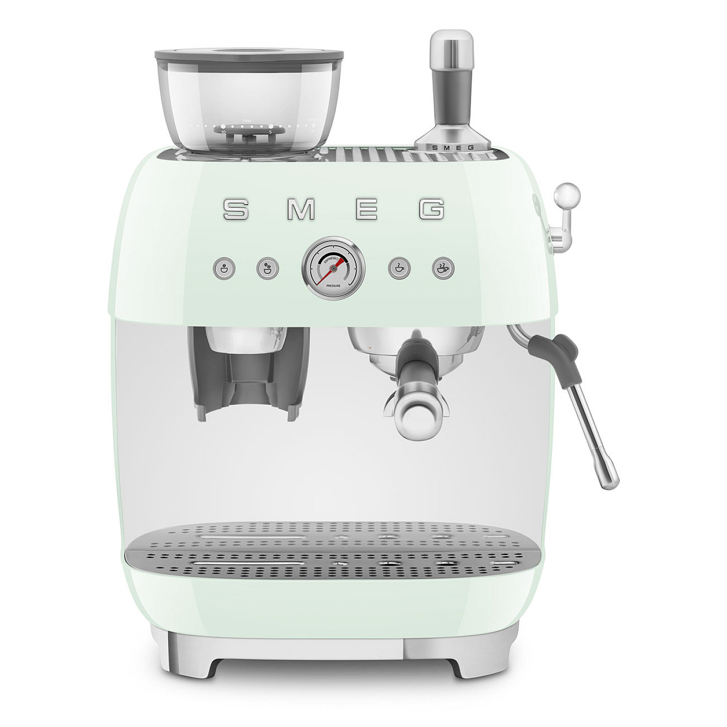 Smeg espressomaskin egf03pgeu - pastellgr&ouml;n