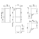 Smeg - FA3905LX6 - Rostfri, NoFrost