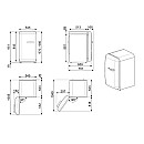 Smeg - FAB10LRD6 - Röd