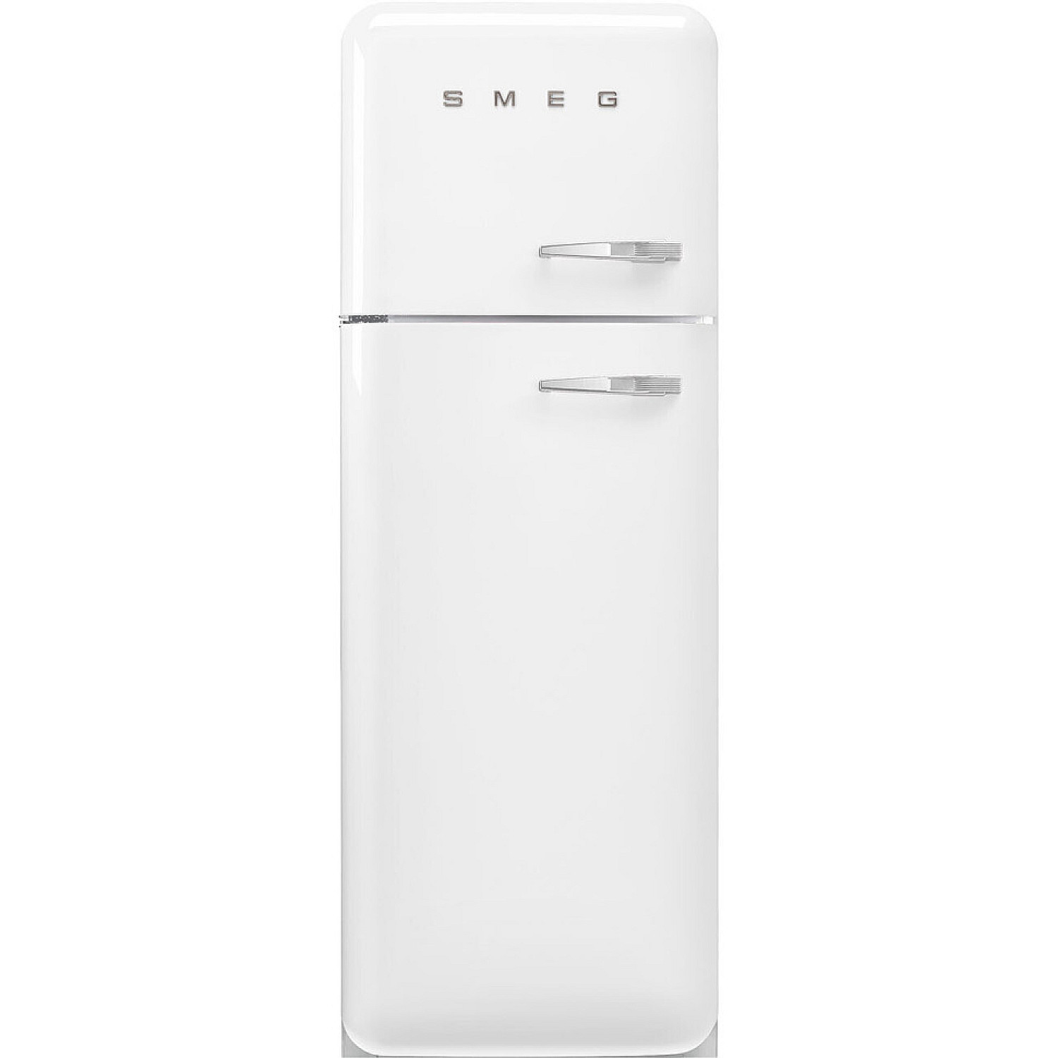 Smeg frys &ouml;ver kylsk&aring;p fab30lwh6  - vit, 50's style