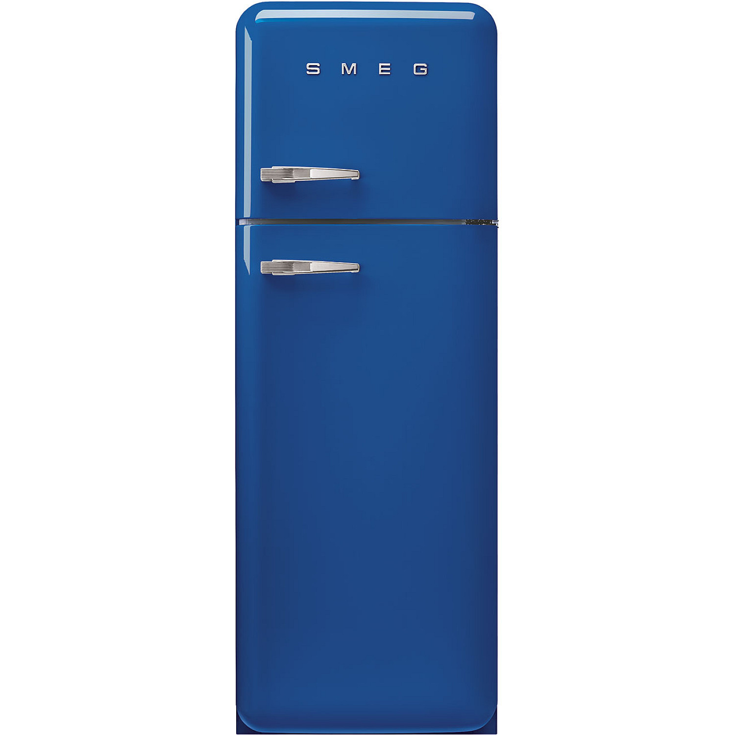 Smeg frys över kylskåp fab30rbe6 - blå, 50's style