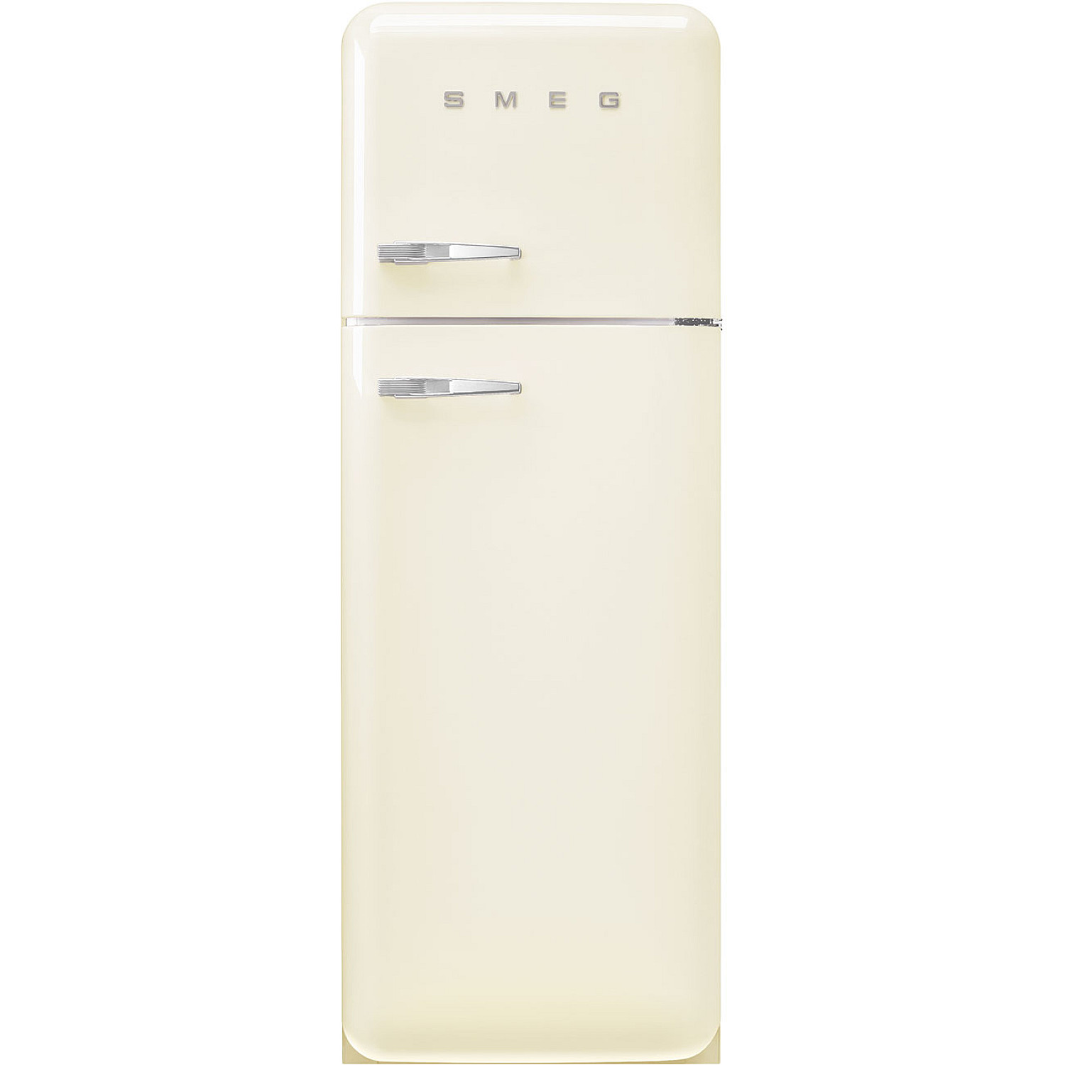 Smeg frys över kylskåp fab30rcr6 - creme med 50's style