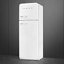Smeg - FAB30RWH6 - Vit, 50-talsdesign, Tyst & LED belysning