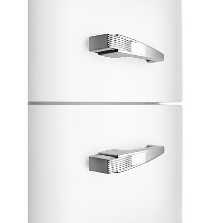 Smeg - FAB30RWH6 - Vit, 50-talsdesign, Tyst & LED belysning