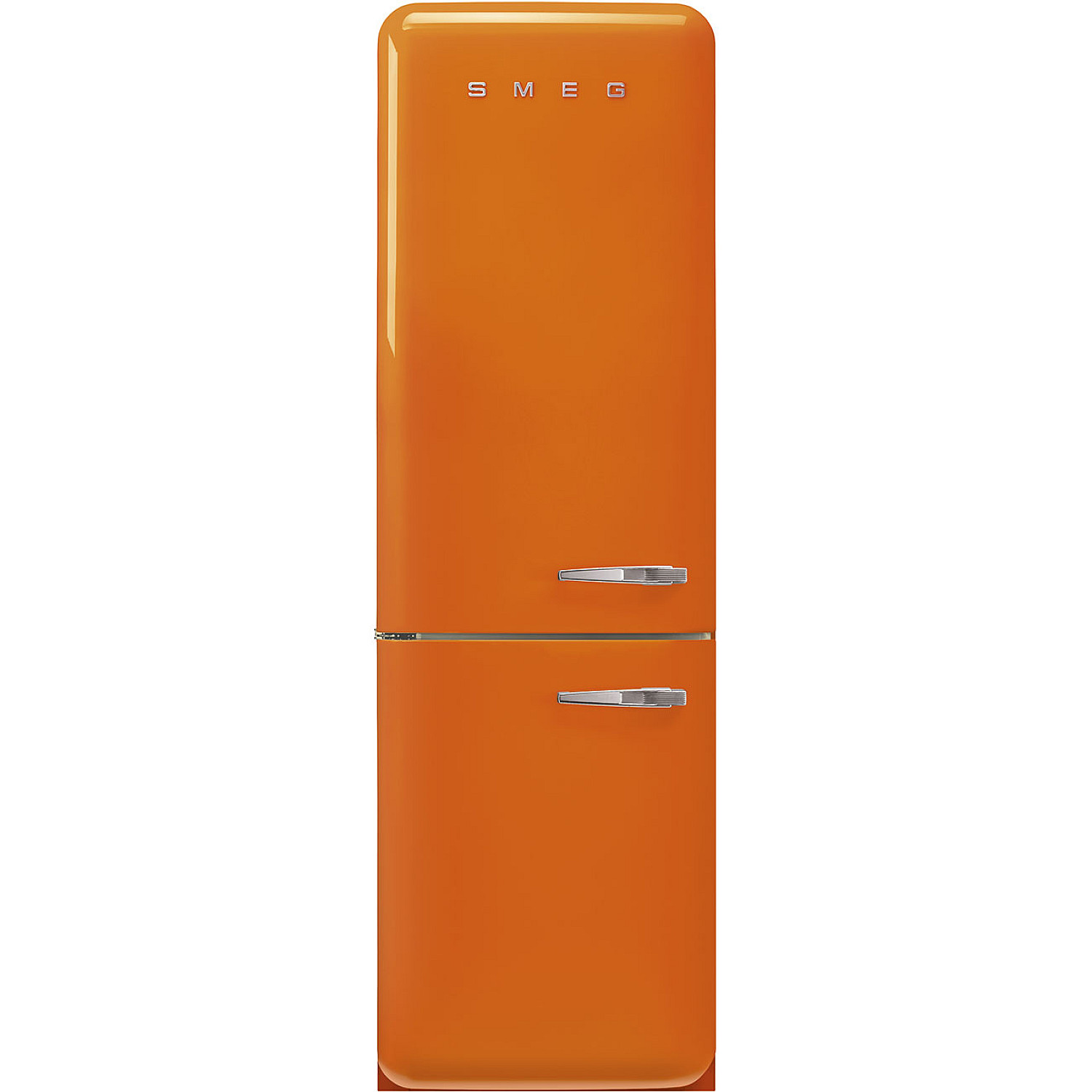 Smeg kyl över frys fab32lor6 - orange, 50's style, nofrost & multiflow system
