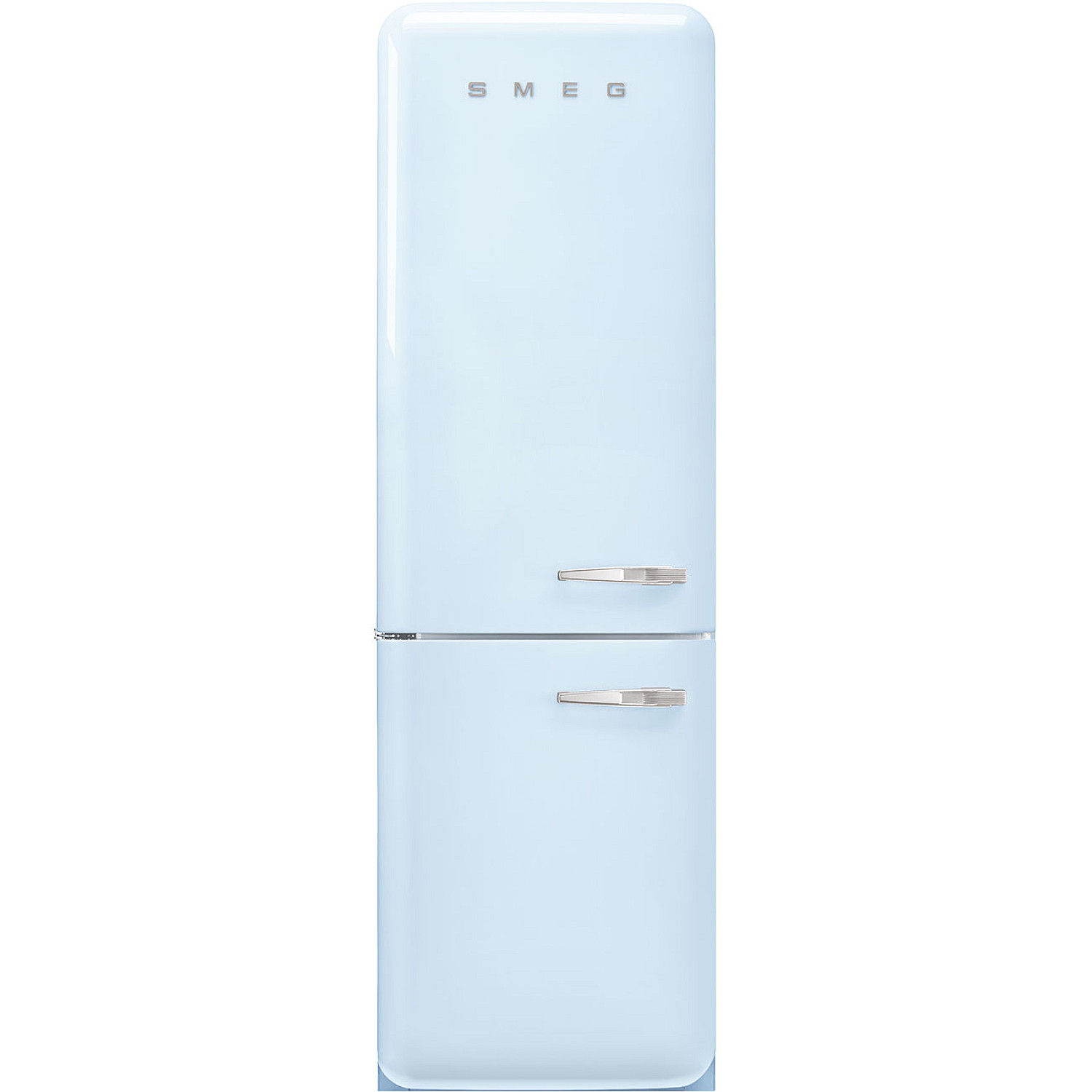 Smeg kyl över frys fab32lpb6 - pastellblå, 50's style, nofrost