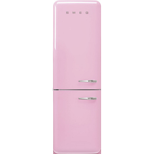 Smeg kyl över frys fab32lpk6 - rosa, 50's style
