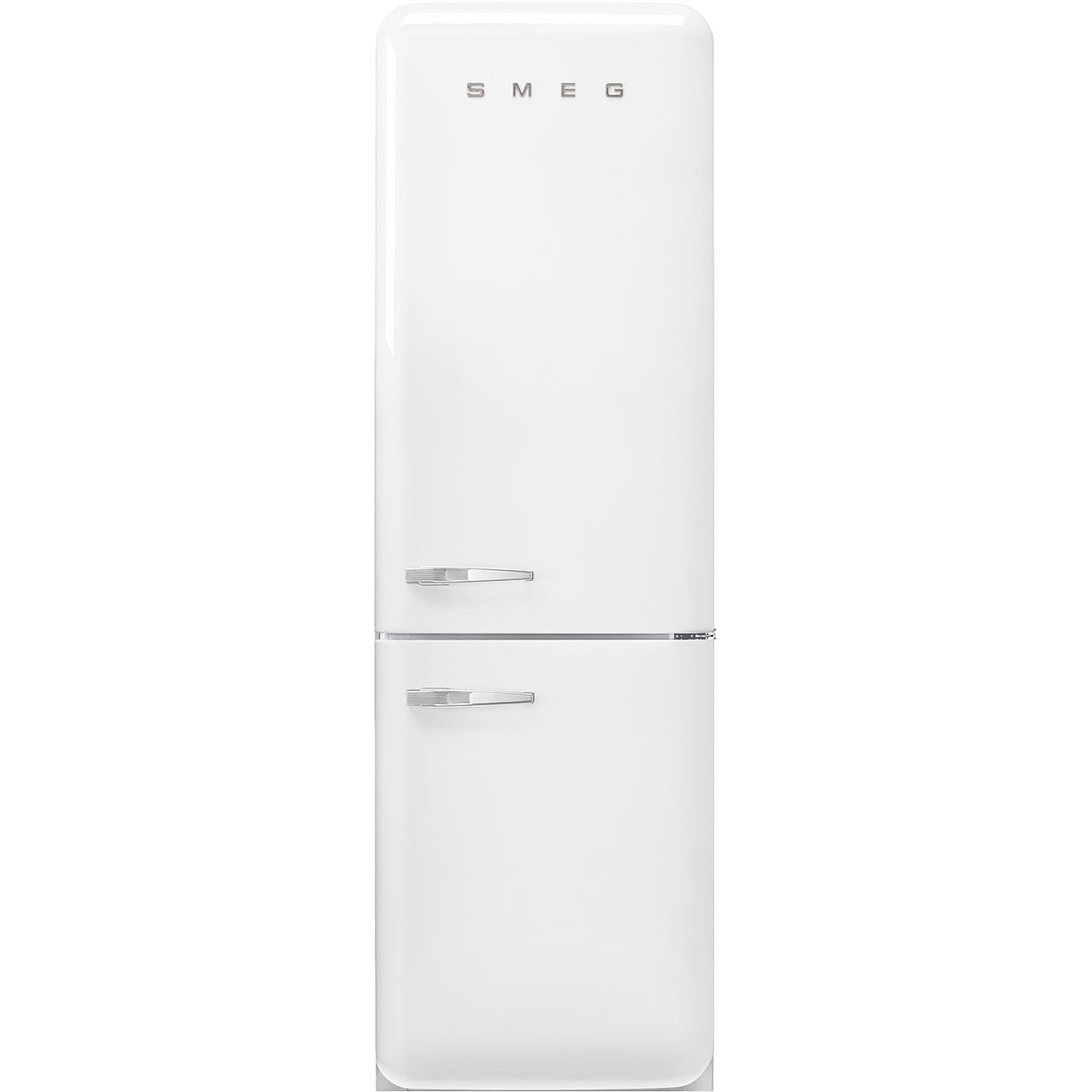 Smeg kyl över frys fab32rwh6 , vit 50-talsdesign, nofrost & tyst