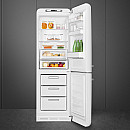 Smeg - FAB32RWH6 , Vit 50-talsdesign, NoFrost & Tyst Smeg - FAB32RWH6 , Vit 50-talsdesign, NoFrost & Tyst