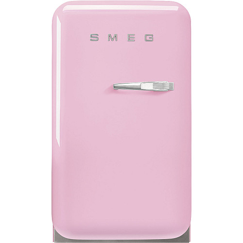 smeg - fab5lpk6 - rosa. 50's style. automatisk avfrostning