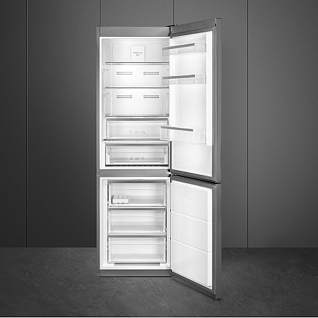 SMEG - FC18EN4AX Total No frost, Anti-fingeravtryck-beläggning