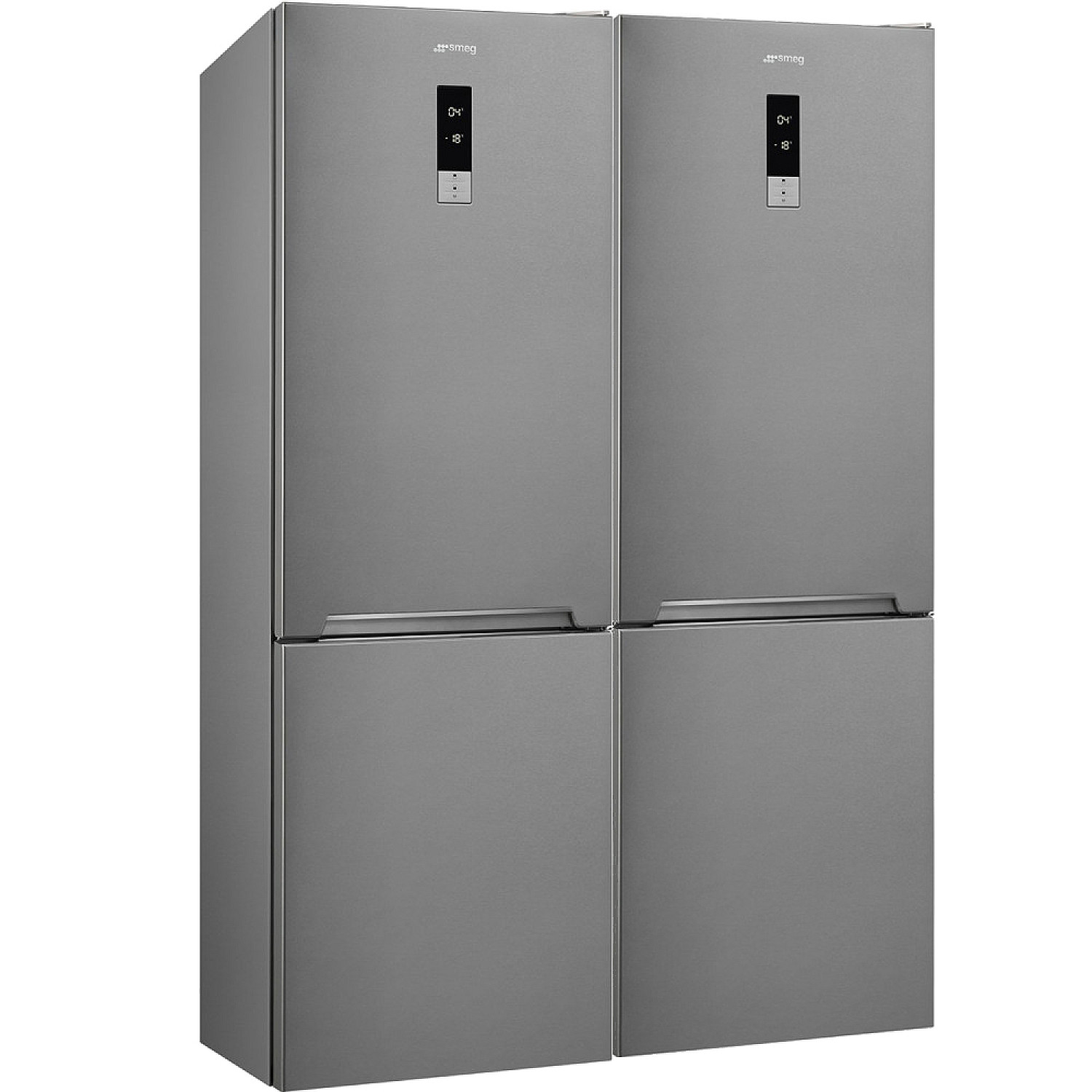 Smeg kombisk&aring;p fc18en4ax - 186cm