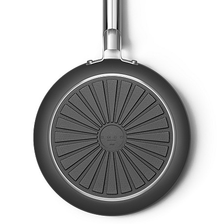 Smeg - Keramisk Stekpanna 28 cm Non-Stick, Svart