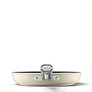 Smeg - Keramisk Stekpanna 28 cm Non-Stick, Creme
