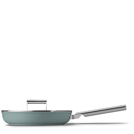 Smeg - Keramisk Stekpanna 28 cm Non-Stick, Emerald Green