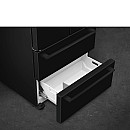 Smeg - FQ55FNDE - Svart, NoFrost teknik & Invändig belysning