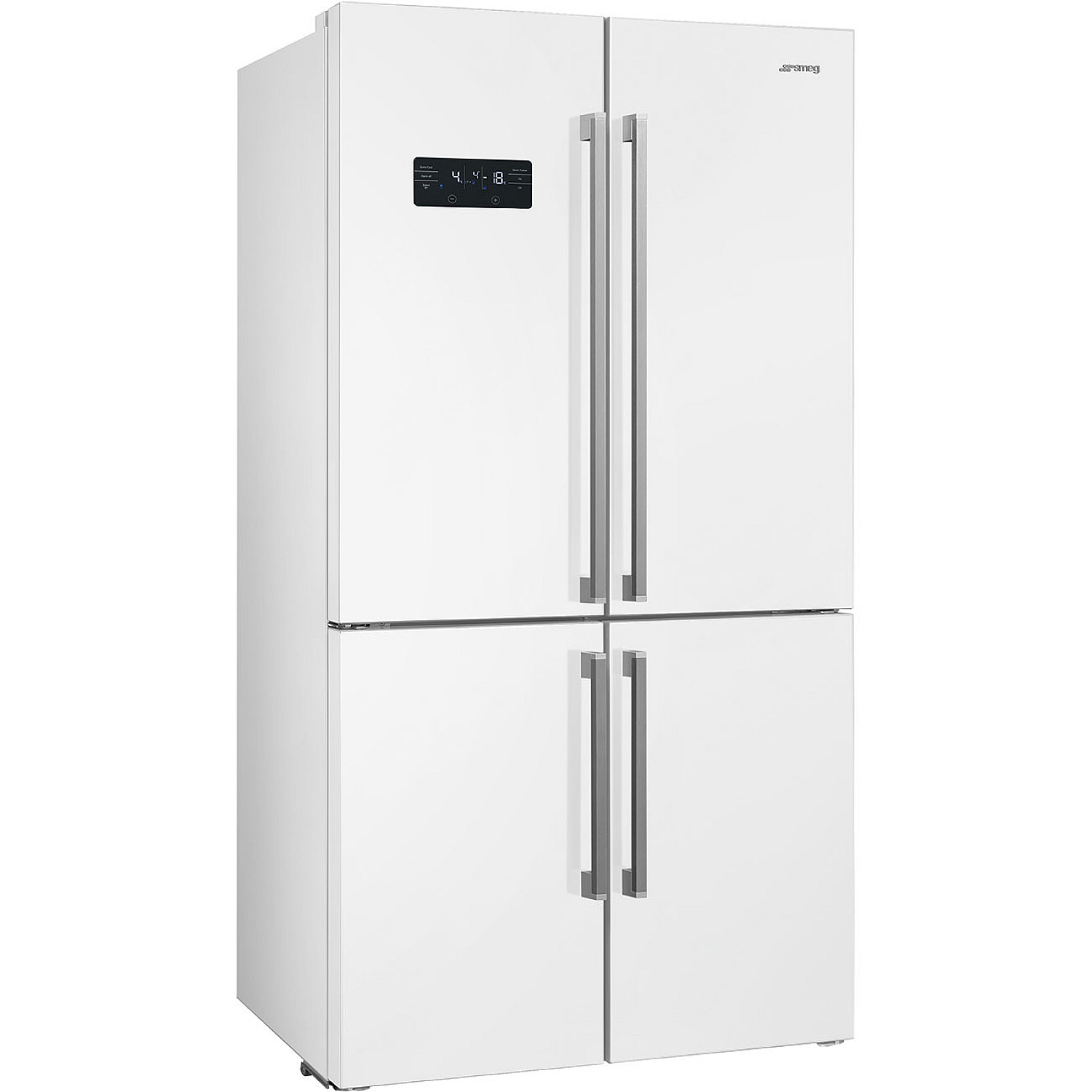 Smeg french door side by side fq60bde side-by-side, vit