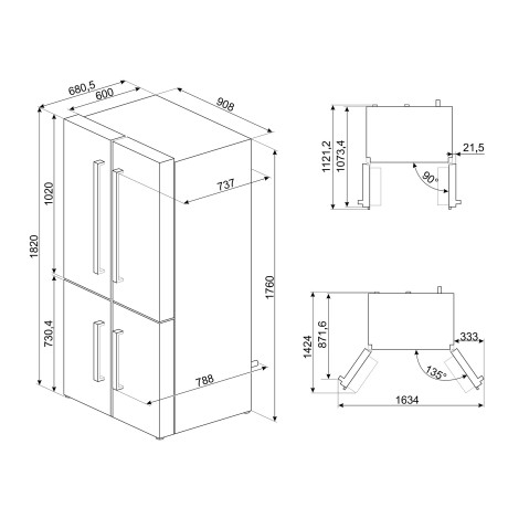 SMEG - FQ60N2PE1 SMEG - FQ60N2PE1