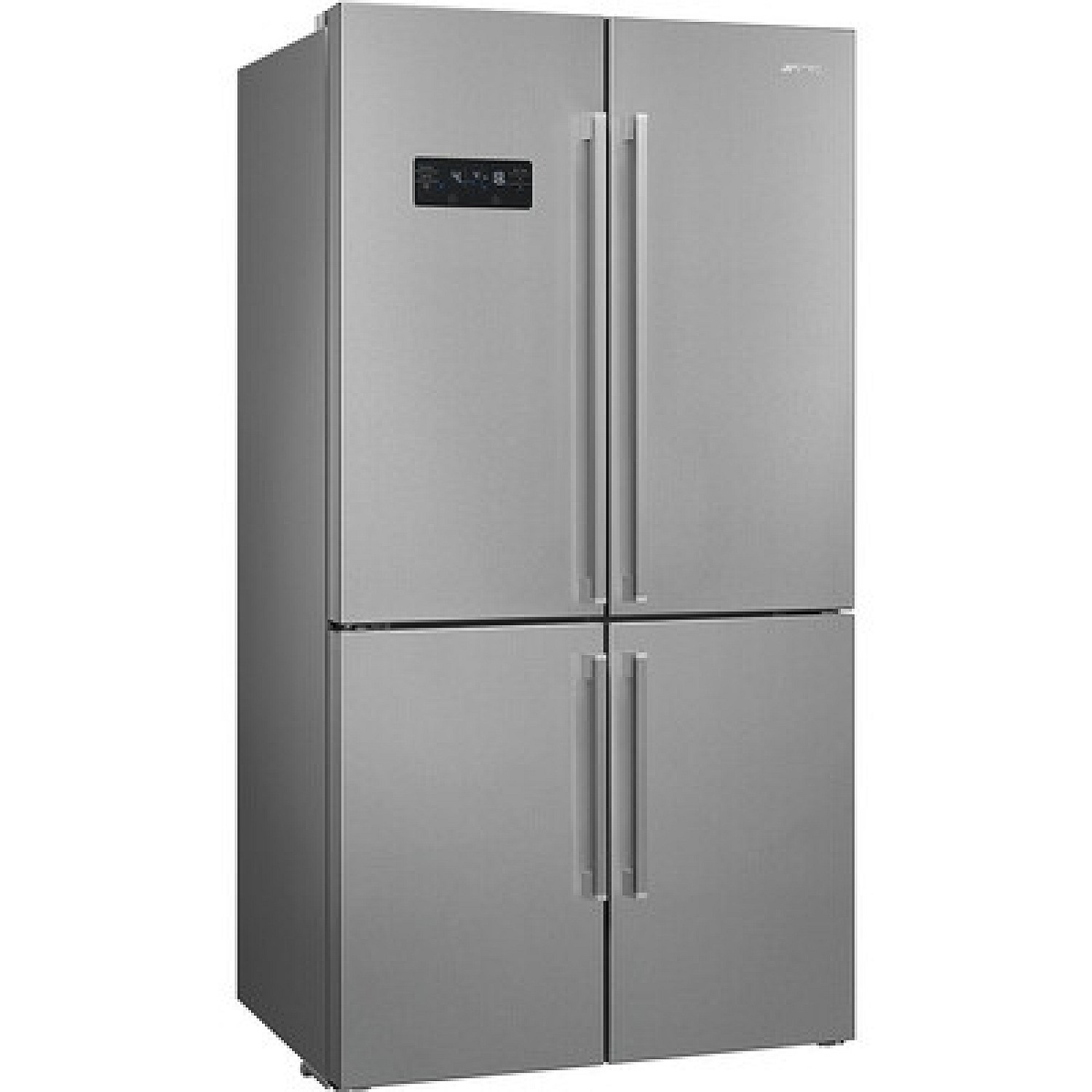 Smeg french door side by side fq60xdaie side-by-side, rostfrtitt stål, fristående vattentank