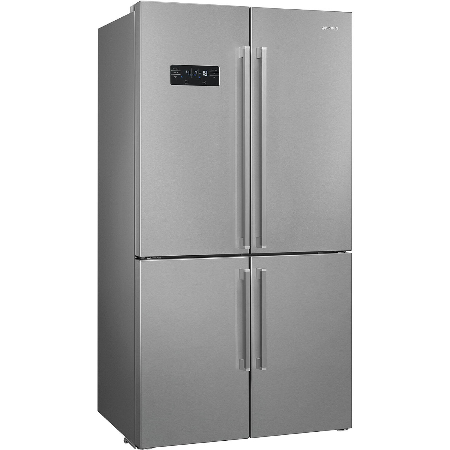 Smeg french door side by side fq60xde side-by-side rostfritt, no frost