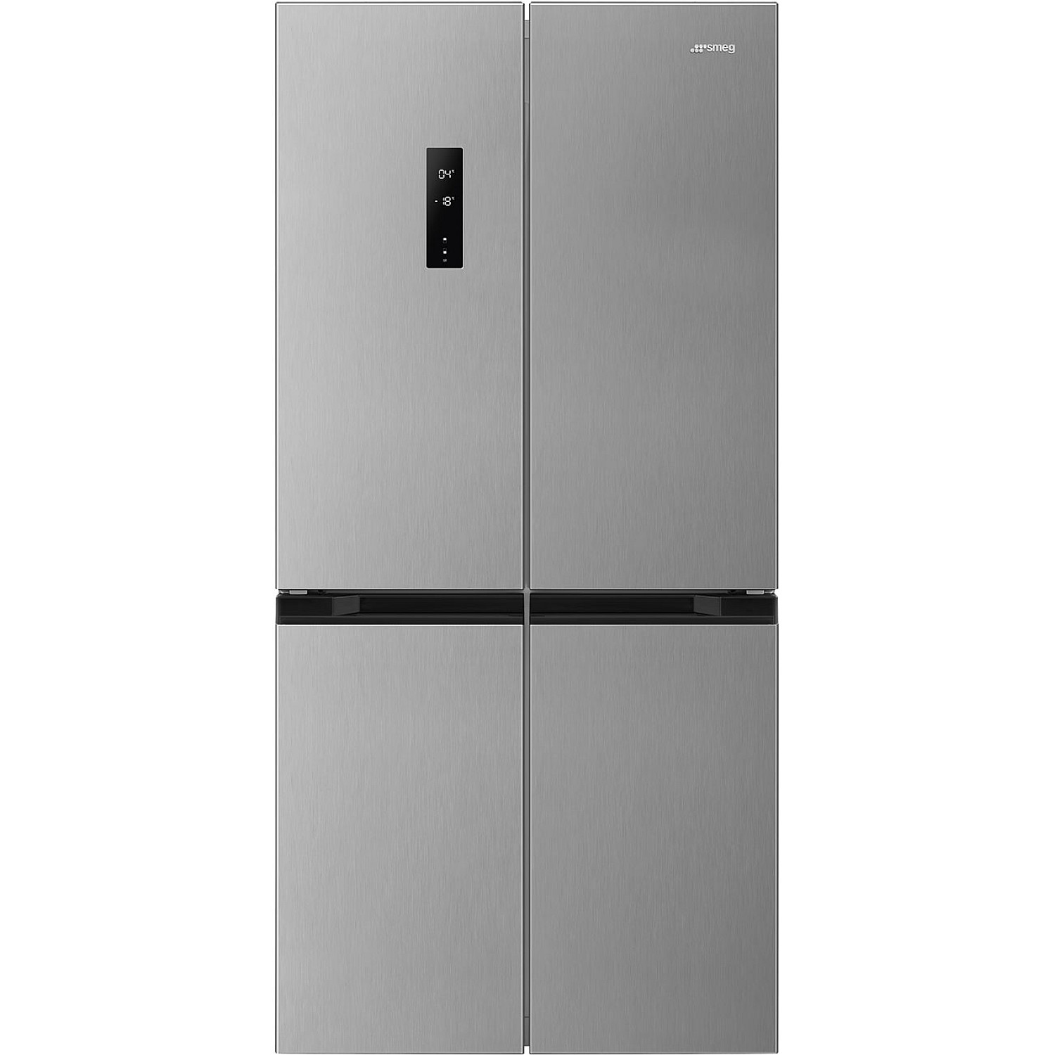 Smeg french door side by side fqi48xd rostfritt st&aring;l, 4 d&ouml;rrar