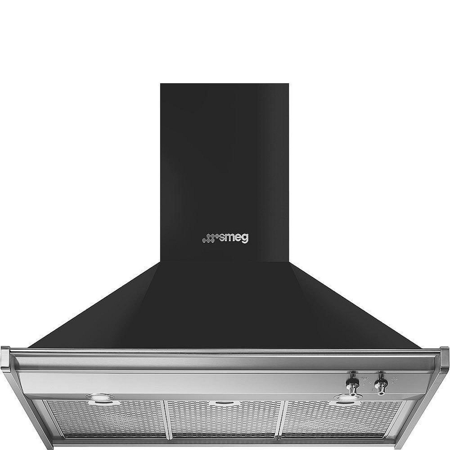 Smeg v&auml;ggh&auml;ngd fl&auml;kt kd90hae antracit led belysning